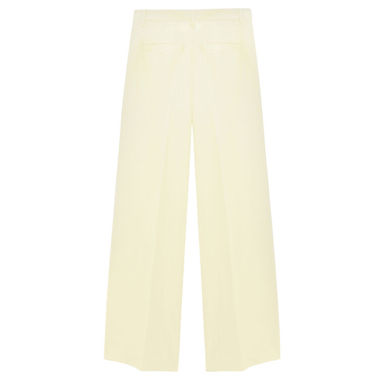 Summer Cruise Wide-Leg Technical Linen Pant image number null