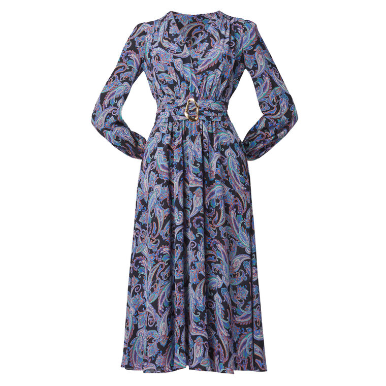 Kendall Belted Midi Dress image number null