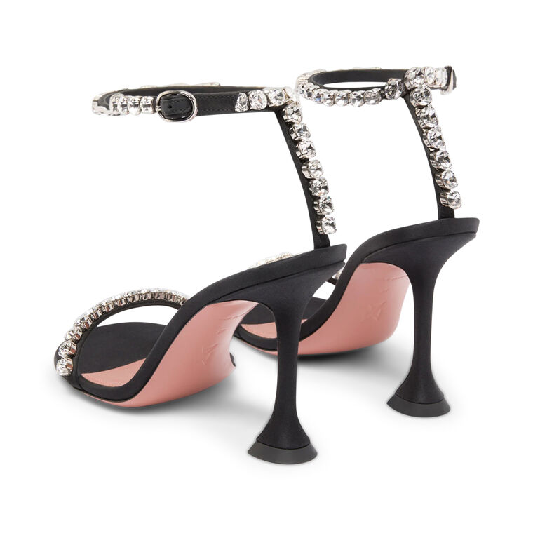 Gigi 95mm Satin Sandal With Crystals image number null