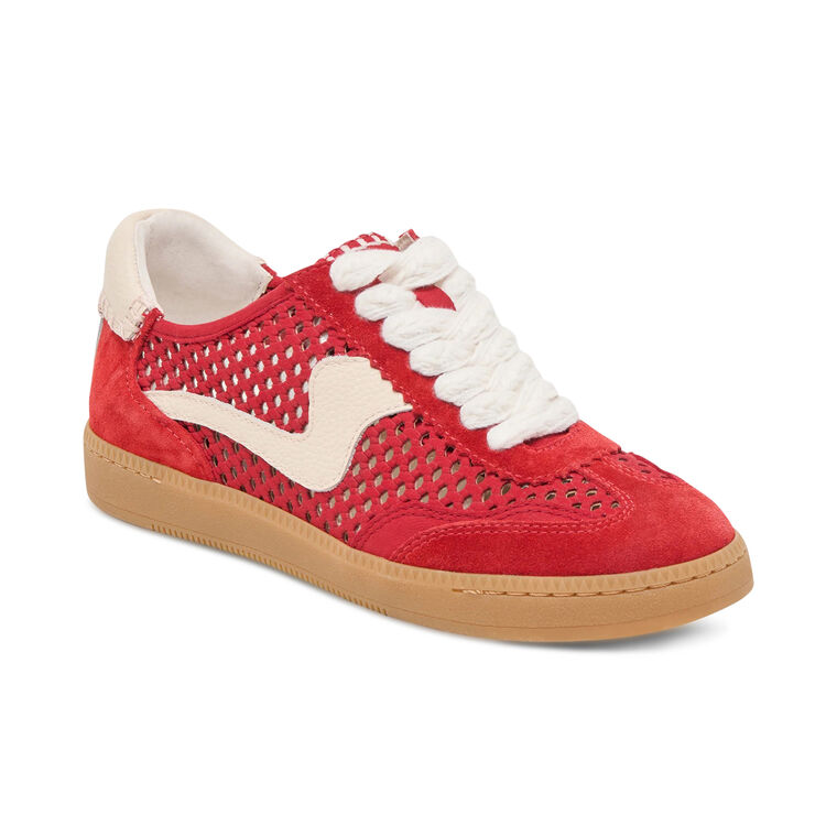 Notice Mesh Perforated Suede Sneaker image number null