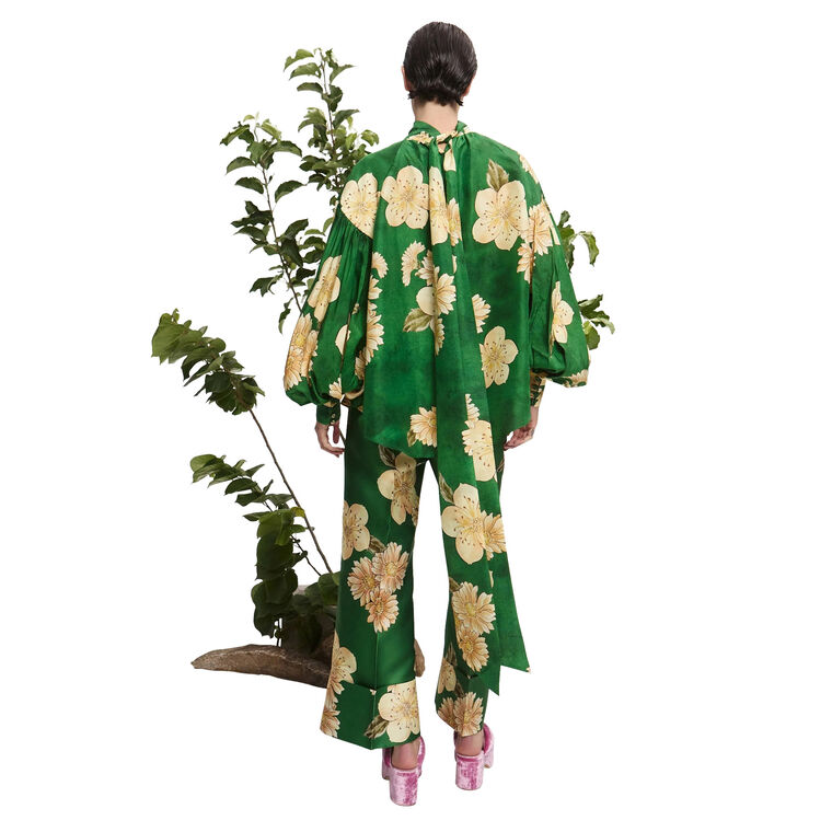 Sage Relaxed Tailored Pant image number null