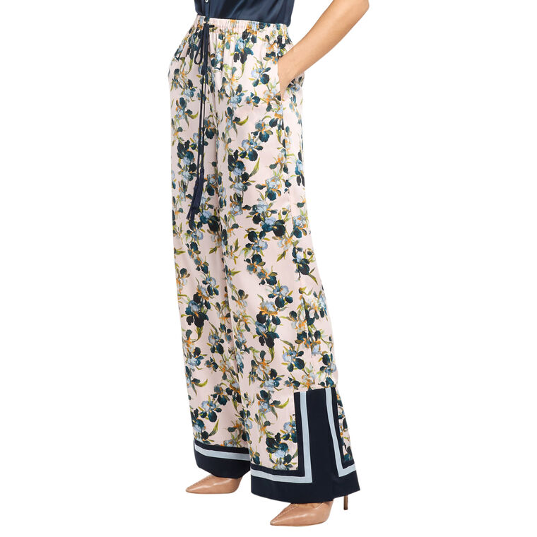 Asher Trailing Iris Wide-Leg Pant image number null