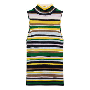 Colorful Luxury Turtleneck Top