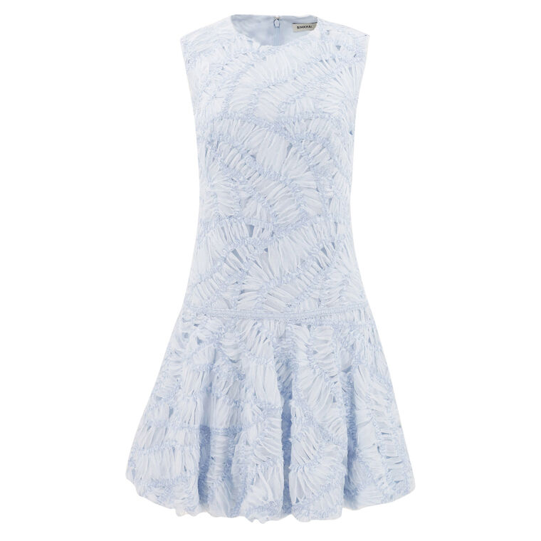 Vallan Organza Bubble Hem Mini Dress image number null