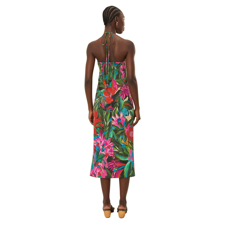 Jardin De Reve Organic Cotton Midi Dress image number null