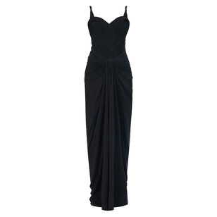 The Nyx Jersey Sleeveless Sculpted Gown