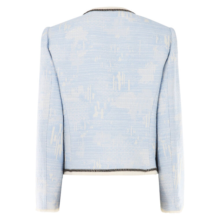 Lark Fringed Chain-Trim Jacket image number null