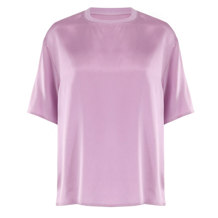 Lenn Slouchy Silk Tee image number null