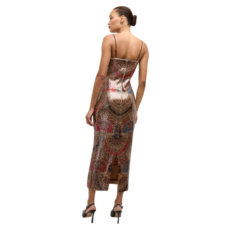 Leda Sequin Dress image number null