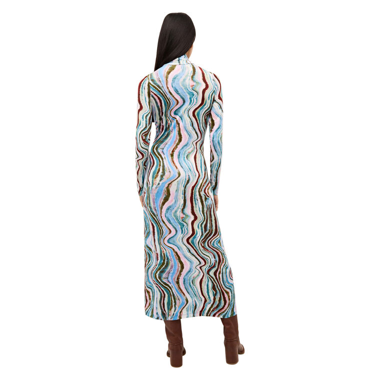 Paxton Turtleneck Midi Dress image number null