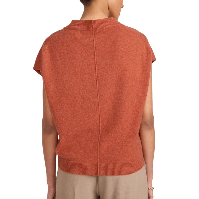 The Morten Funnel Neck Cashmere Top image number null