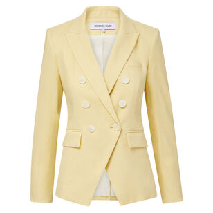 Miller Stretch-Linen Dickey Jacket