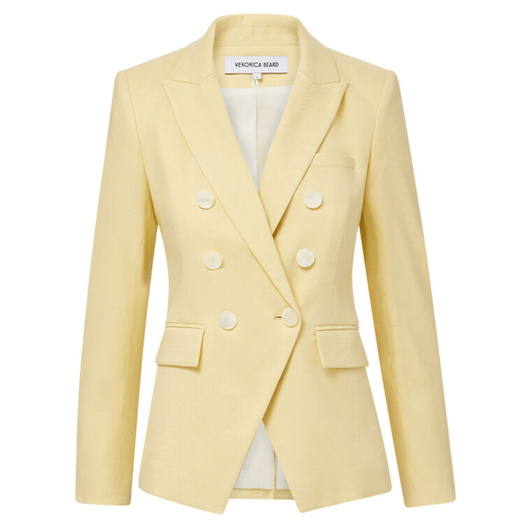 Miller Stretch-Linen Dickey Jacket image number null