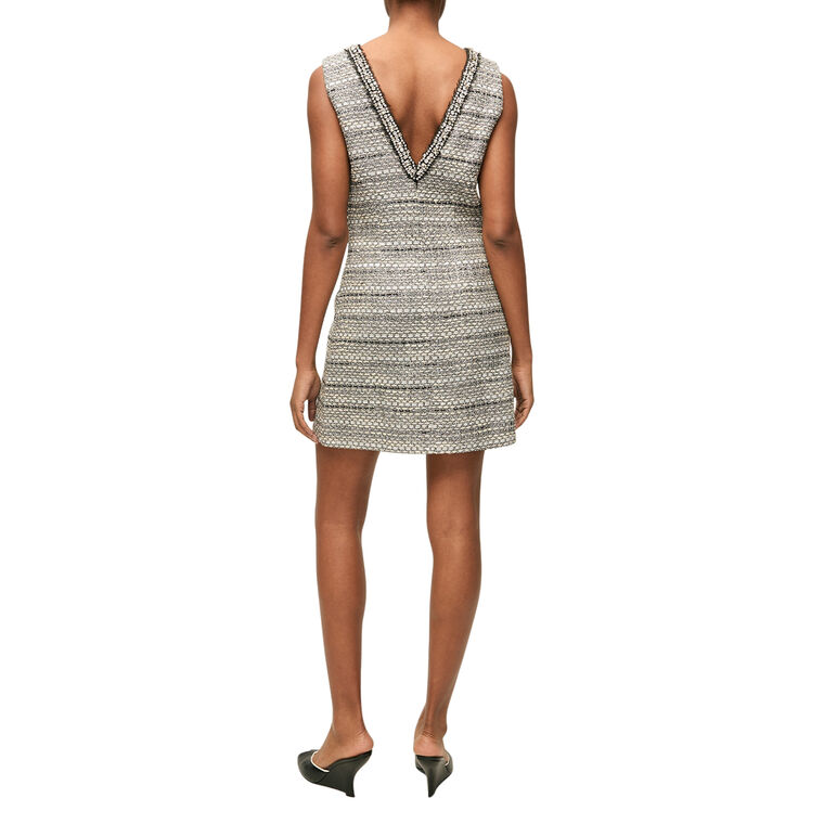 Odele Sleeveless Embellished V-Neck Mini Dress image number null