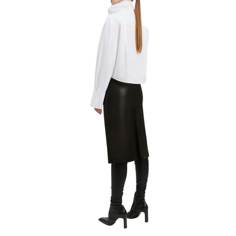 Paper Leather Pencil Skirt image number null