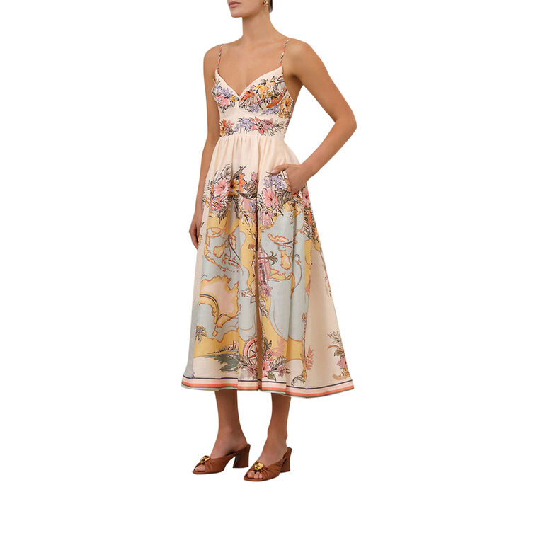 Tallow Tucked Bodice Dress image number null
