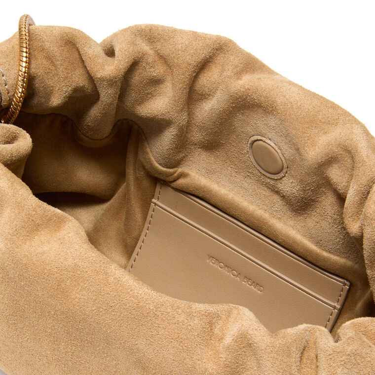 Small Suede Stash Bag image number null