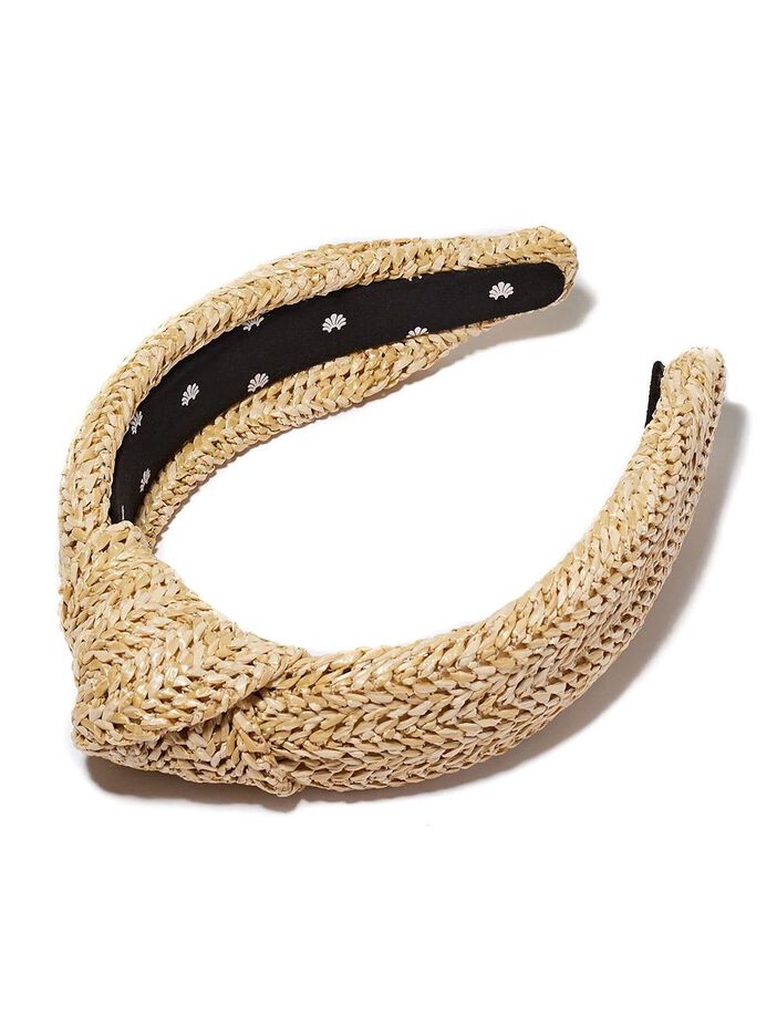 Raffia Knotted Headband image number null