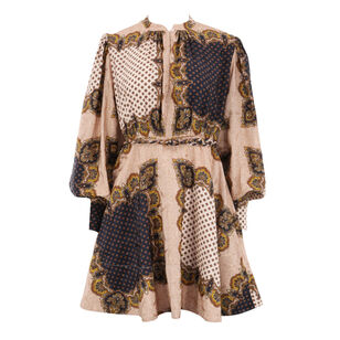 Jacquard Mini Dress