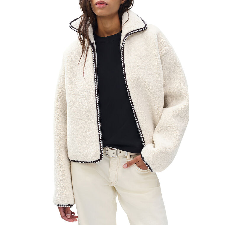 Mai Sherpa Zip-Up Jacket image number null