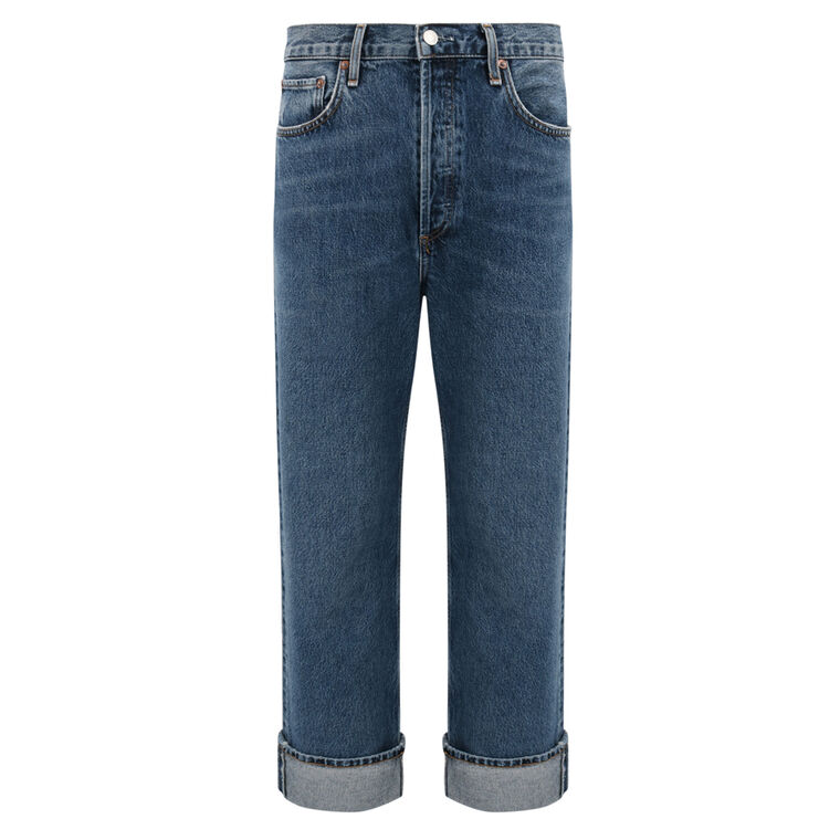 Fran Low Slung Straight Jean image number null
