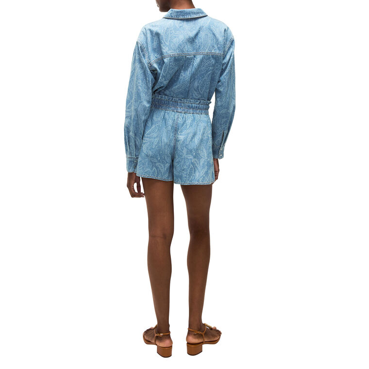 Aderes Long Sleeve Denim Shirt image number null