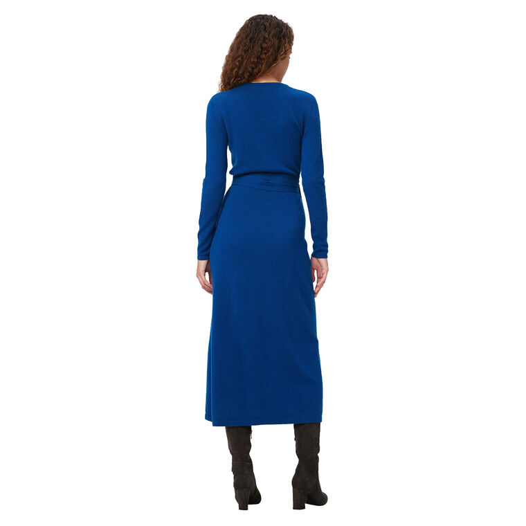 Astrid Wool-Cashmere Wrap Dress image number null