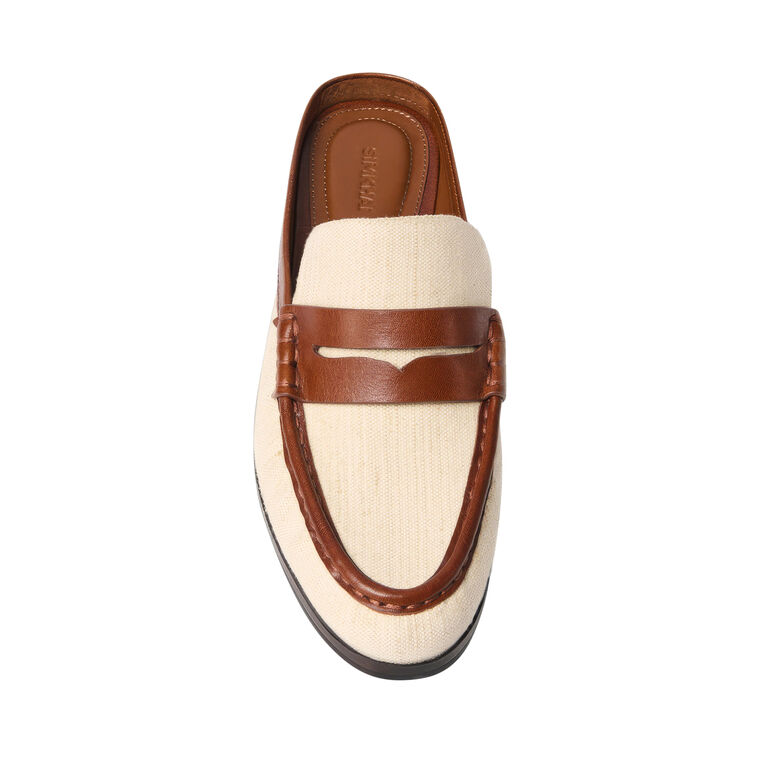 Dean Canvas Combo Loafer Mule image number null