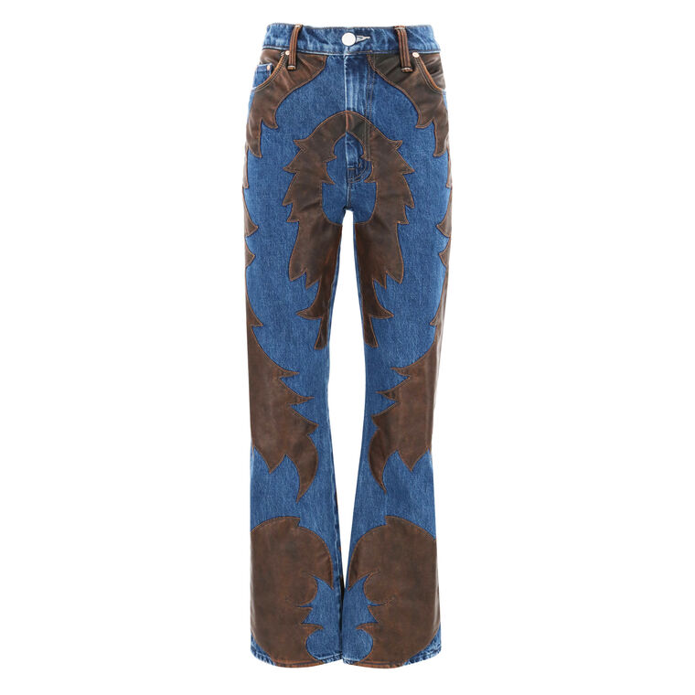 The Saloon Heel Jean image number null