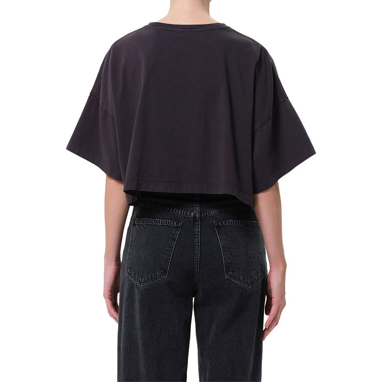 Arli Oversized Cropped Tee image number null