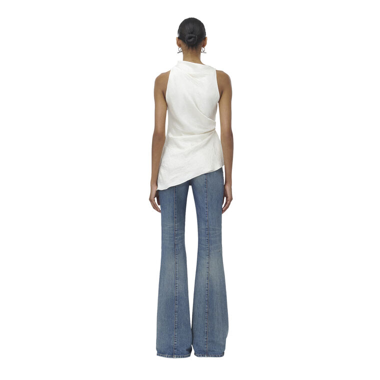 Smashed Satin Asymmetric Top image number null