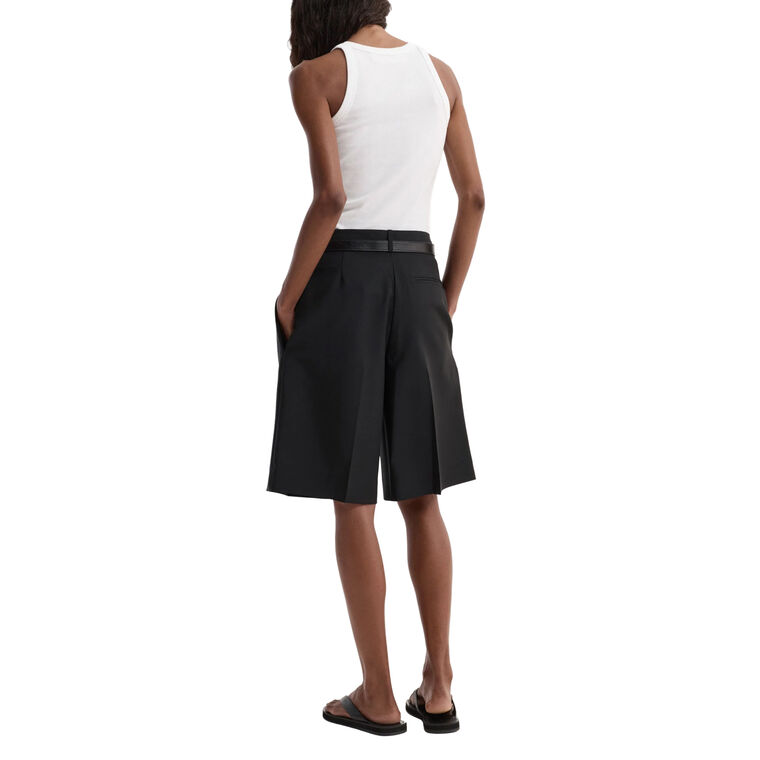 Scoop-Neck Rib Tank Top image number null