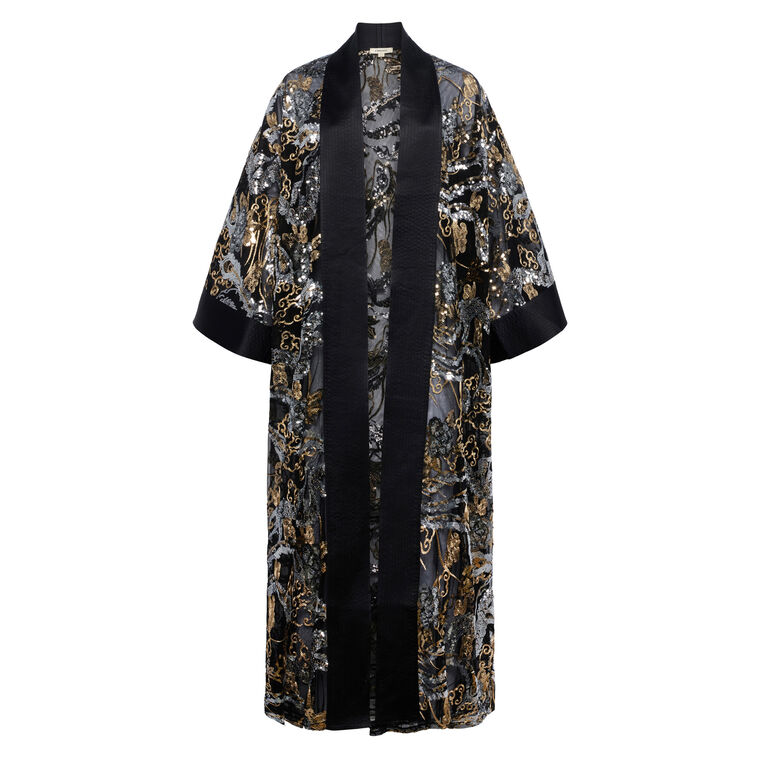 Jin Embellished Kimono image number null