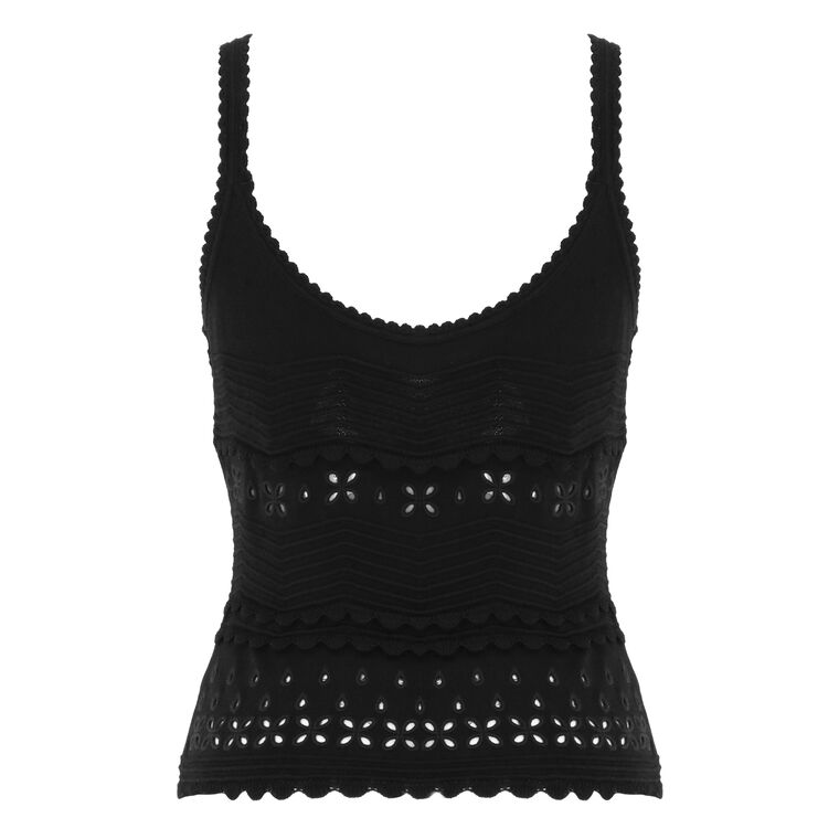 Esme Eyelet Knit Camisole image number null