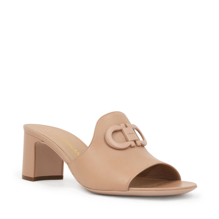 Rexy 55mm Leather Mule Sandal image number null