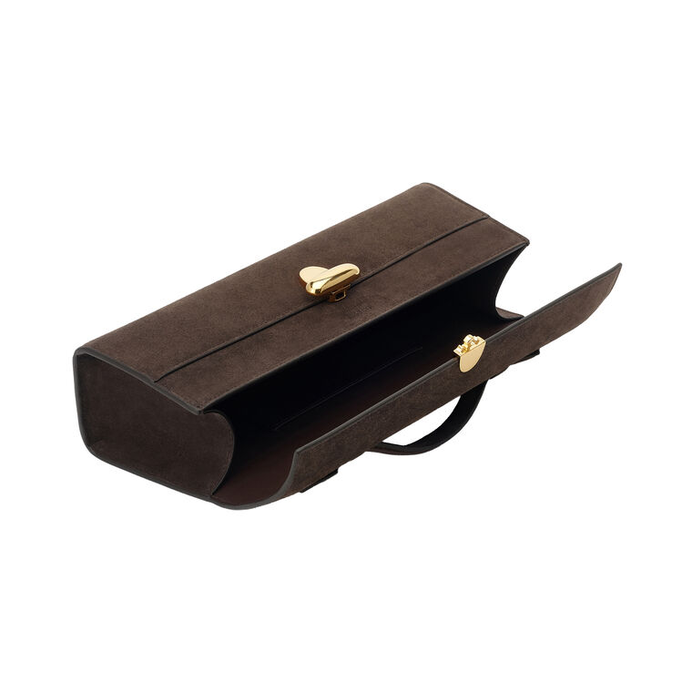 Slim Symmetry Pochette In Suede image number null
