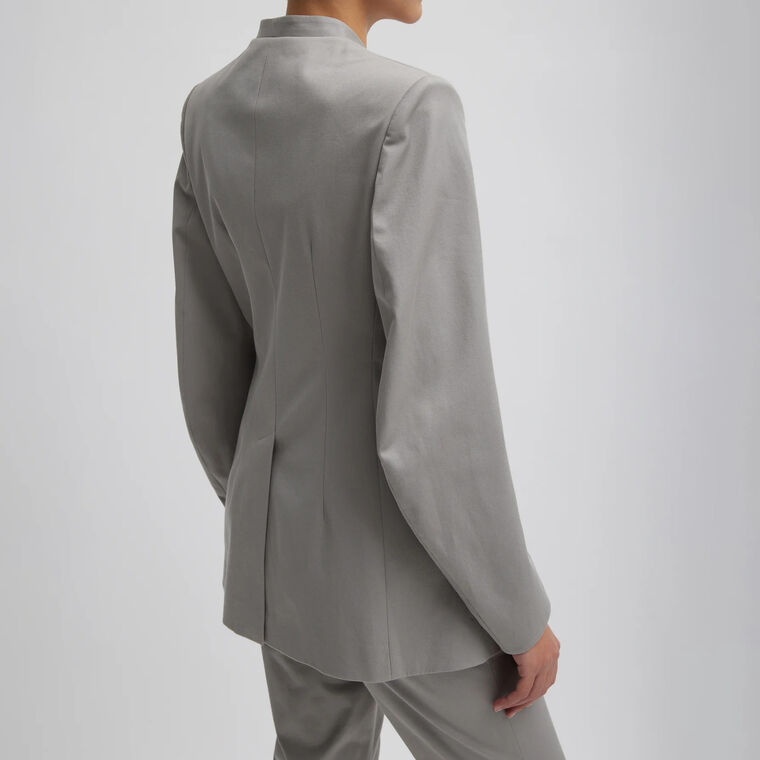 Oliver Cotton Stretch Tricotine Sculpted Blazer image number null