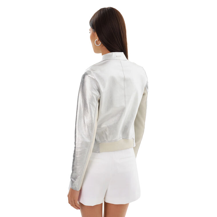 Chapin Reversible Leather Jacket image number null