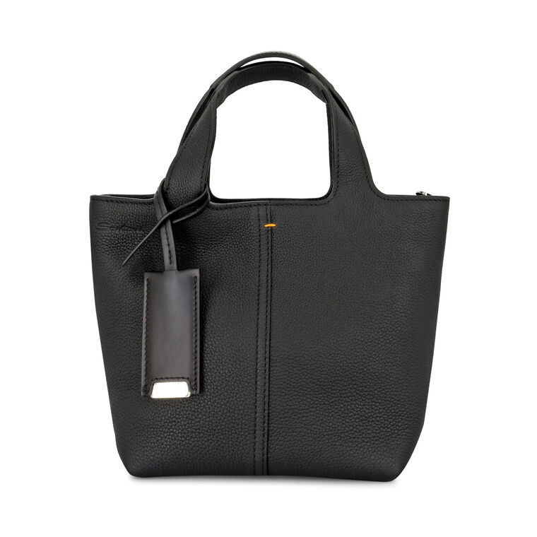 Mini Chaplier Logo Embossed Tote Bag image number null