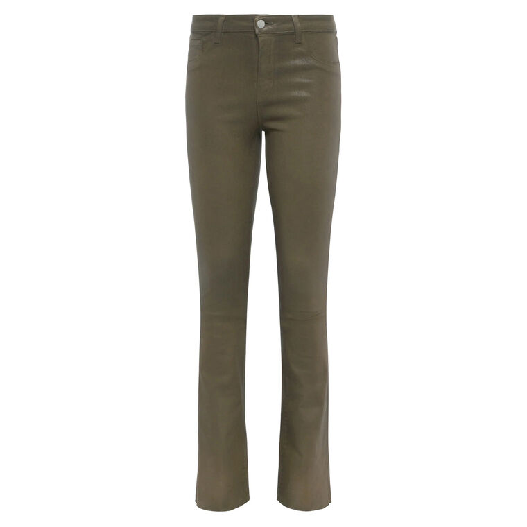 Ruth Coated Straight-Leg Jean image number null