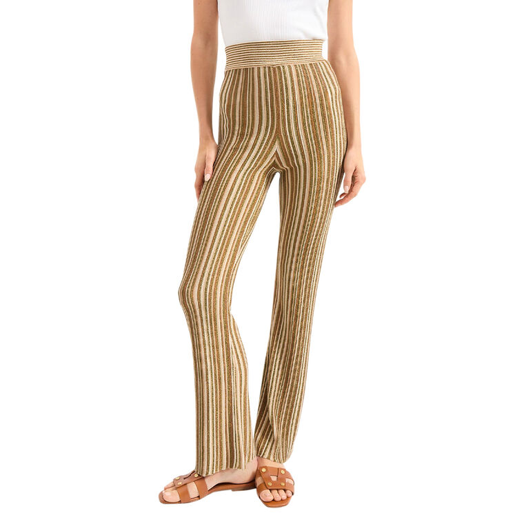 Massaro Striped Knit Pant image number null