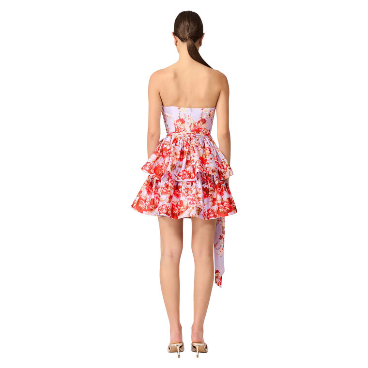 Elina Strapless A-Line Mini Dress image number null