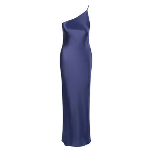 Elodie One-Shoulder Maxi Slip Dress