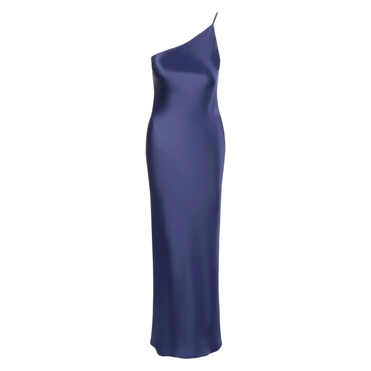 Elodie One-Shoulder Maxi Slip Dress image number null