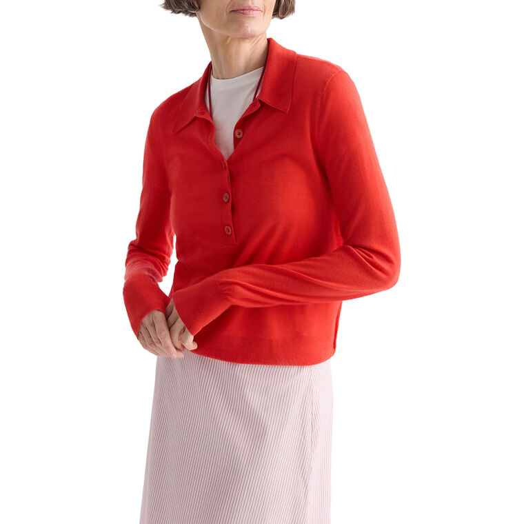 Uma Henley Sweater image number null