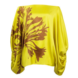 Bellagio Long Sleeve Off-The-Shoulder Blouse