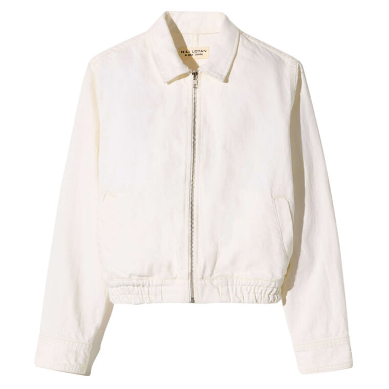 Najac Cropped Denim Jacket image number null