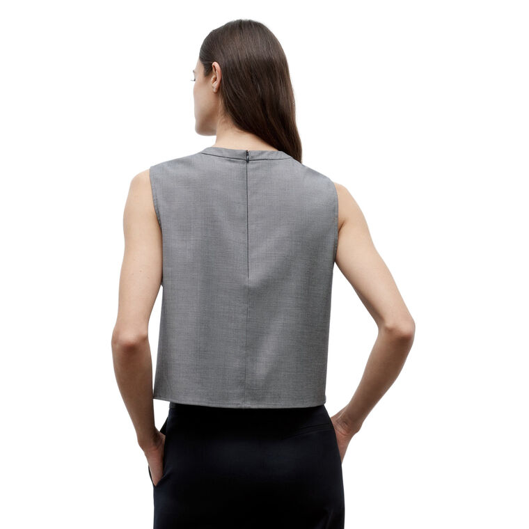 Cropped Muscle Tank image number null