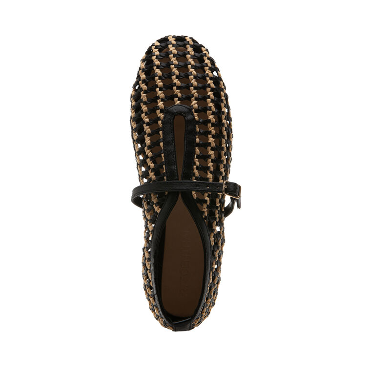 Izabel Raffia Mary Jane Flat image number null
