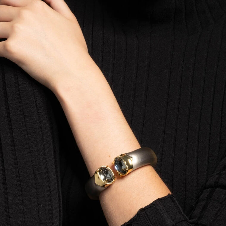 Bonbon Crystal Lucite Hinge Bracelet image number null